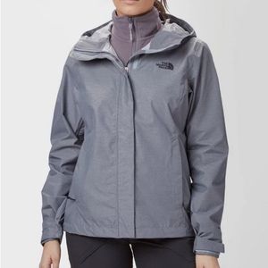 The North Face Grey Rain Jacket